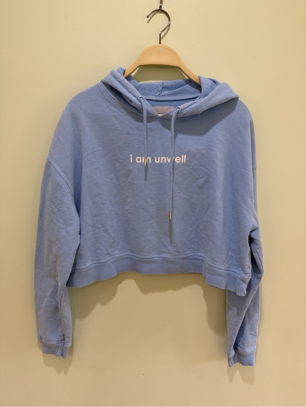 Barstool Sports Barstool Chicks Call Her Daddy Cropped Hoodie “I Am Unwell”